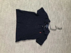 Polo Ralph Lauren Shirt Boys 4T Navy Blue Short Sleeve Pony Classic Polo Kids - Picture 1 of 8