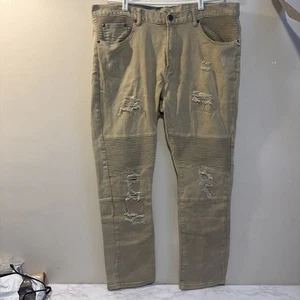 M-X Original American Denim Jeans Herren 40x36 Distressed geprägt Pattentaschen - Bild 1 von 12