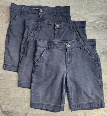 OLD NAVY Uniforme Escolar Sarga Bermudas Pantalones Cortos Paquete de 3 para Niñas Talla 14 Usado Foto 1 de 4