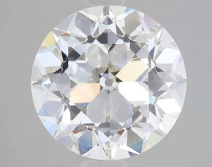 3 CT Old European Cut Lab Grown Diamond For Engagement Ring - IGI Certified - Picture 1 of 4