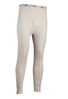  Mens Maximum Weight Thermals Long Johns Underwear Pant Medium-Large Natural - Image 1 of 3