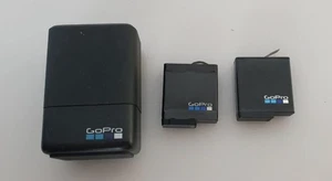 Genuine GoPro Dual Battery Charger For GoPro 5,6,7+8 with 2 batteries - Picture 1 of 3