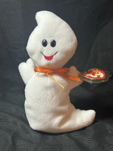 Spooky style 4090 Ghost Ty The Beanie Babies Collection 10-31-95 P.V.C. Pellets - Picture 1 of 7