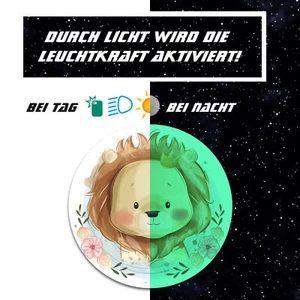 Design Schutzfolie Nachtleuchtend für Tonie Lauscher "Prinz Löwe" Y055 - Bild 1 von 8