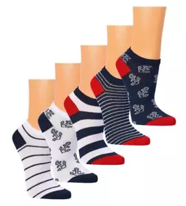 3 oder 6 Paar Bio Sneaker Socken mit 98% Biobaumwolle maritim Unisex - Bild 1 von 11