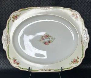 Antique 1928 W.H. Grindley Astoria 15 X 11 Platter Made In England - Picture 1 of 16