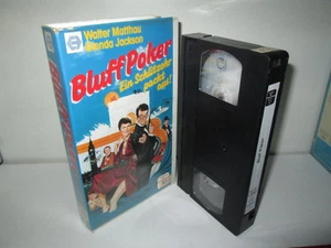 VHS - Bluff Poker - Ein Schlitzohr packt aus - Walter Matthau - Glenda Jackson - Bild 1 von 1