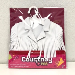 AMERICAN GIRL COURTNEY WHITE FRINGE JACKET - NEW - Picture 1 of 3