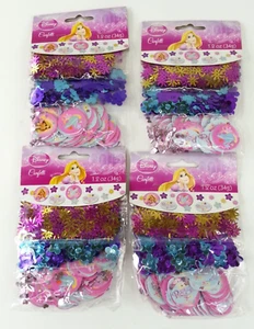 NEW 4 Pack Disney Princess Tangled Confetti Party Favor - Picture 1 of 3