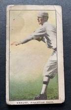 1909 E95 Philadelphia Caramel Harry Krause Athletics