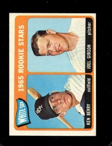 1965 TOPPS #368 KEN BERRY/JOEL GIBSON VGEX (RC) WHITE SOX ROOKIES *X52564