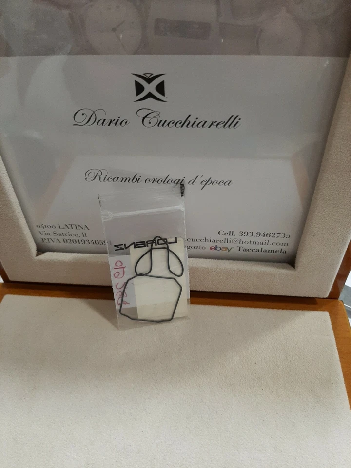 Casio Guarnizione O-ring Originale X DBC-610 nos - Immagine 1 di 1