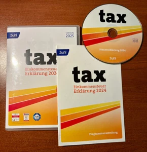 Buhl Data tax 2025, Einkommensteuererklärung 2024, CD-ROM und Downloadlink - Bild 1 von 2