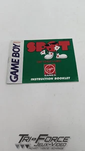 Spot The Video Game Gameboy  GB Instructions Manual / Booklet ONLY - Picture 1 of 1