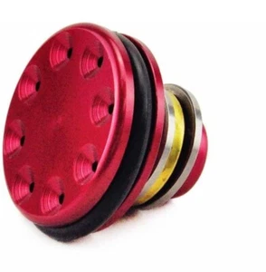 AOLS Piston Head Aluminum Precision CNC Machined - Red - Picture 1 of 7