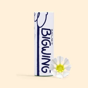 Volante de bádminton Samhwa Bigwing 6 piezas de cuero de ganso raqueta bola blanca - Imagen 1 de 1