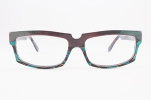 Raro Auténtico De Colección Alain Mikli 88 706 874 60 mm Turquesa Multicolor Francia - Imagen 1 de 5