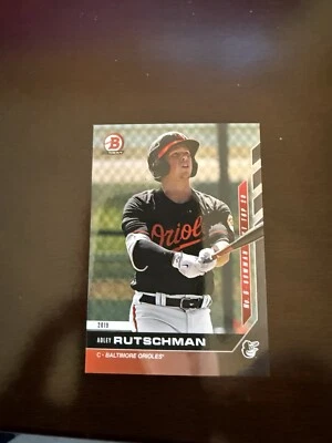 2019 Bowman Next Adley Rutschman #T-6  ~ Baltimore Orioles ~ PR 617 - Image 1 of 2
