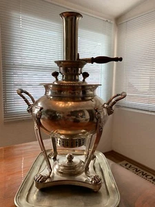 Samovar Samovar Charcoal Samovar Antique - Picture 1 of 11