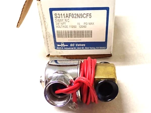 S311AF02N9CF5 ITT SOLENOID VALVE 120V 2 WAY 3/8" NPT NEW - Picture 1 of 8
