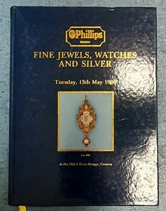 Phillips Geneva Fine Jewels, Watches and Silver 13 May 1986 Lot 400 Catalog - Foto 1 di 9