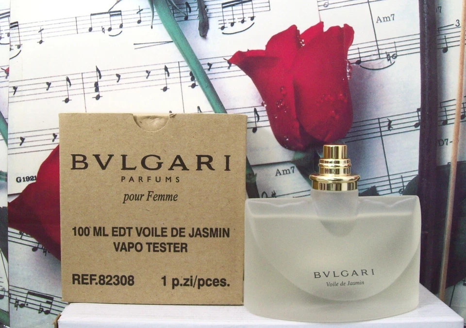 Bvlgari Voile De Jasmin Eau de Toilette spray 3,4 fl. OZ. Novo com etiquetas - Imagem 1 de 1