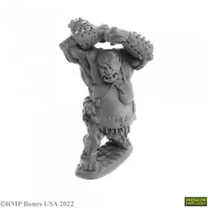 Reaper Bones USA Dungeon Dweller 07061 OGRE SMASHER (Two Handed Club) - Picture 1 of 2