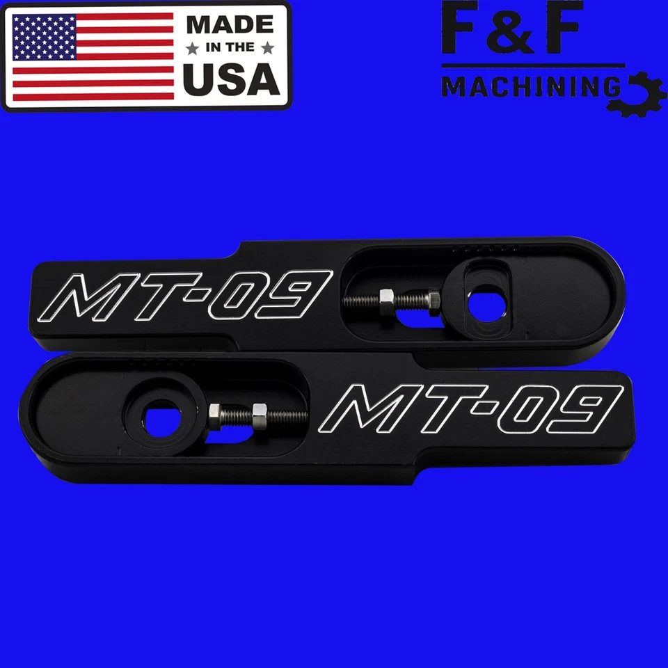 Yamaha MT-09 2014-2020 extensiones de basculante atornilladas "Hecho en Estados Unidos" Foto 1 de 1