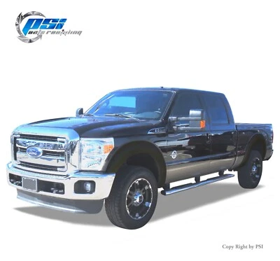 OE Style Fender Flares Fits Ford F-250, F-350 Super Duty 11-16 Textured Finish Foto 1 de 4