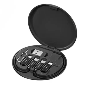 Organizador listo para viajar 60W carga rápida USB-C a C - Incluye USB-A, micro y - Imagen 1 de 9
