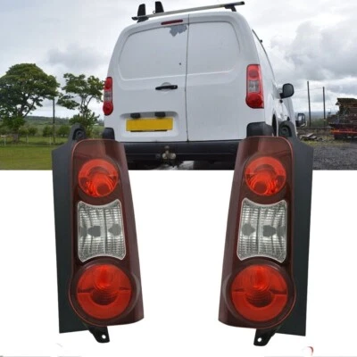 Peugeot Partner Mk2 Van 2012-2019 2 Door Rear Back Light Lamp Right & Left  Side - Image 1 of 4