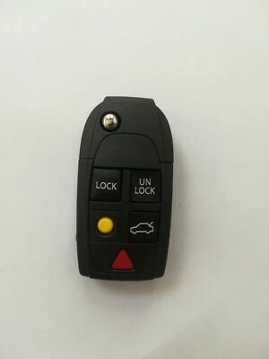 Llavero abatible remoto carcasa de llave para Volvo S60 S80 V70 XC70 XC90 LQNP2T-APU 8626556 Foto 1 de 4