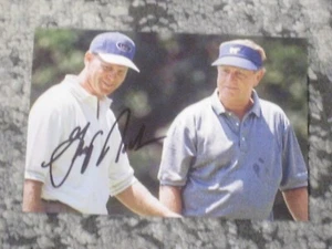 Golfer GARY NICKLAUS Signed 4x6 Photo SON OF JACK AUTOGRAPH 1 - Picture 1 of 1