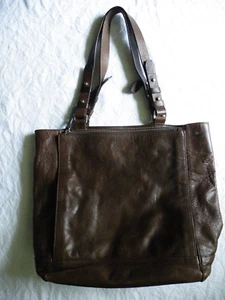 MARC O'POLO HANDTASCHE SCHULTERTASCHE braun Leder kurzer Riemen - Bild 1 von 14