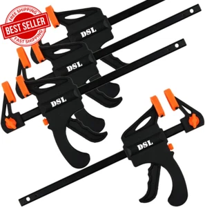 Heavy Duty 103Mm Ratchet Bar Clamp Set Woodworking/Carpentry/DIY 4 Pcs - Picture 1 of 12