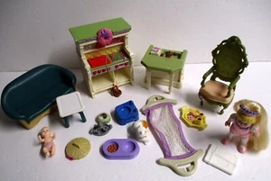 Fisher Price liebevolle Familie Puppenhaus Herd Geräusche Möbel Baby Puppe Verschiedenes Posten - Bild 1 von 9