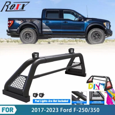 Barra deportiva ajustable para camioneta Ford F-250/F350 2017-2025 plataforma barra antivuelco Foto 1 de 4