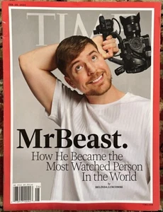 Time Magazine February 26 Th 2024 Mr Beast - Picture 1 of 5
