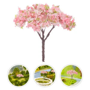 10 Piezas Flor de Cerezo Adorno Oficina Flores Artificiales Modelo Miniatura - Imagen 1 de 12