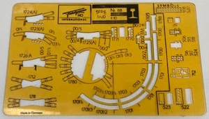 FLEISCHMANN HO normographe pour plans de réseau voies HO # 88 - Photo 1/1
