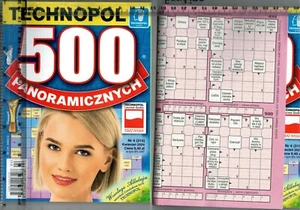 Krzyżówki panoramiczne 500 kwiecień 2024 Polish Crosswords in Polish - Picture 1 of 1