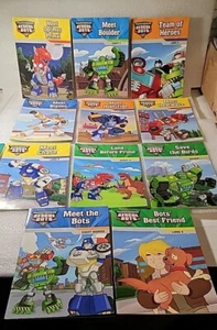  12 X Transformer Rescue Bots Books - Imagen 1 de 15