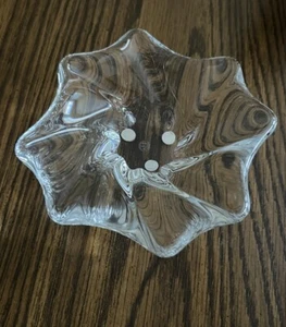 BACCARAT CRYSTAL -FRANCE Glass Bowl Dish - Picture 1 of 11