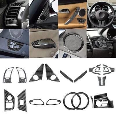 Kit completo de cubierta interior de fibra de carbono de 25 piezas para BMW Z4 E85 2003-2008 Foto 1 de 4