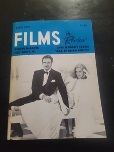 VINTAGE FILMS IN REVIEW MAGAZINE APRIL 1975 VOL XXVI No. 4 BURT REYNOLDS - Picture 1 of 4
