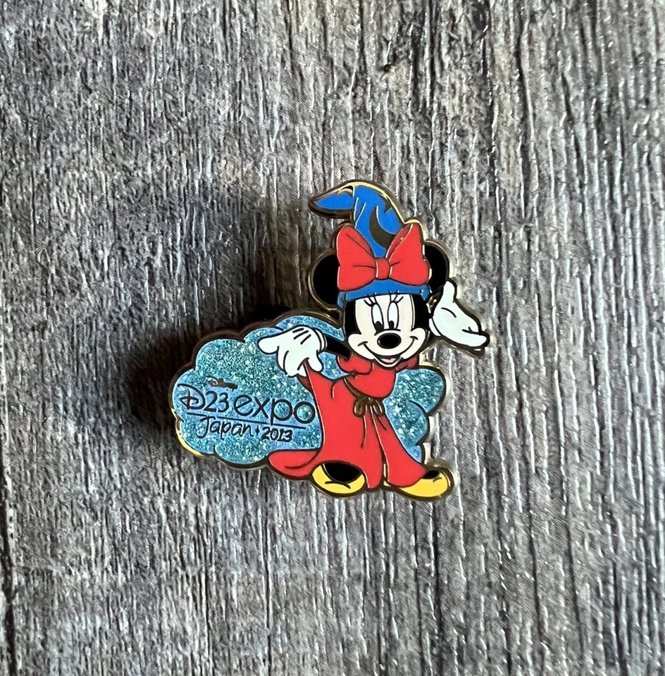 Japan D23 Expo Fantasia Sorcerer Hat Minnie Fantasmic JDR JDS Disney Pin 2013 - Image 1 of 1