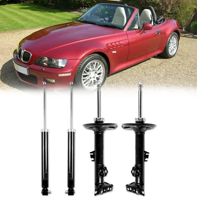 Front Rear Shocks Struts Absorbers Set For 1996-2002 BMW Z3 2.2L 2.5L 3.0L 3.2L - Image 1 of 4