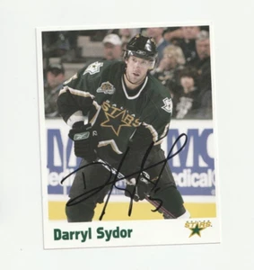 Darryl Sydor Autographed 5x7 Promo Dallas Stars G819 - Picture 1 of 1