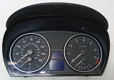 BMW 323i 325i 330i 2006 sedán MPH velocímetro cuadro de instrumentos Foto 1 de 4