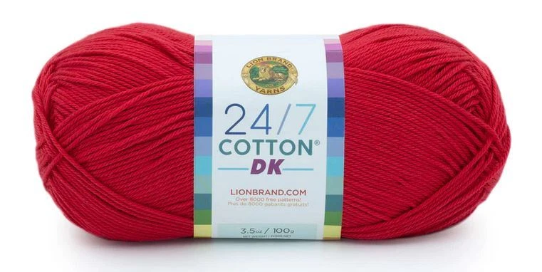 Lion Brand 24/7 Cotton DK Yarn. On Clearance. Get 50% Off.